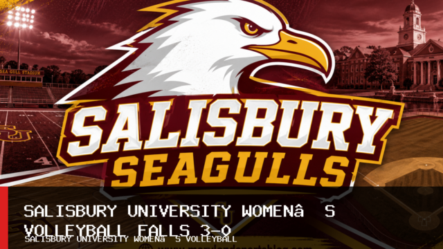 Salisbury University Women’s Volleyball Falls to Swarthmore Garnet in Straight Sets