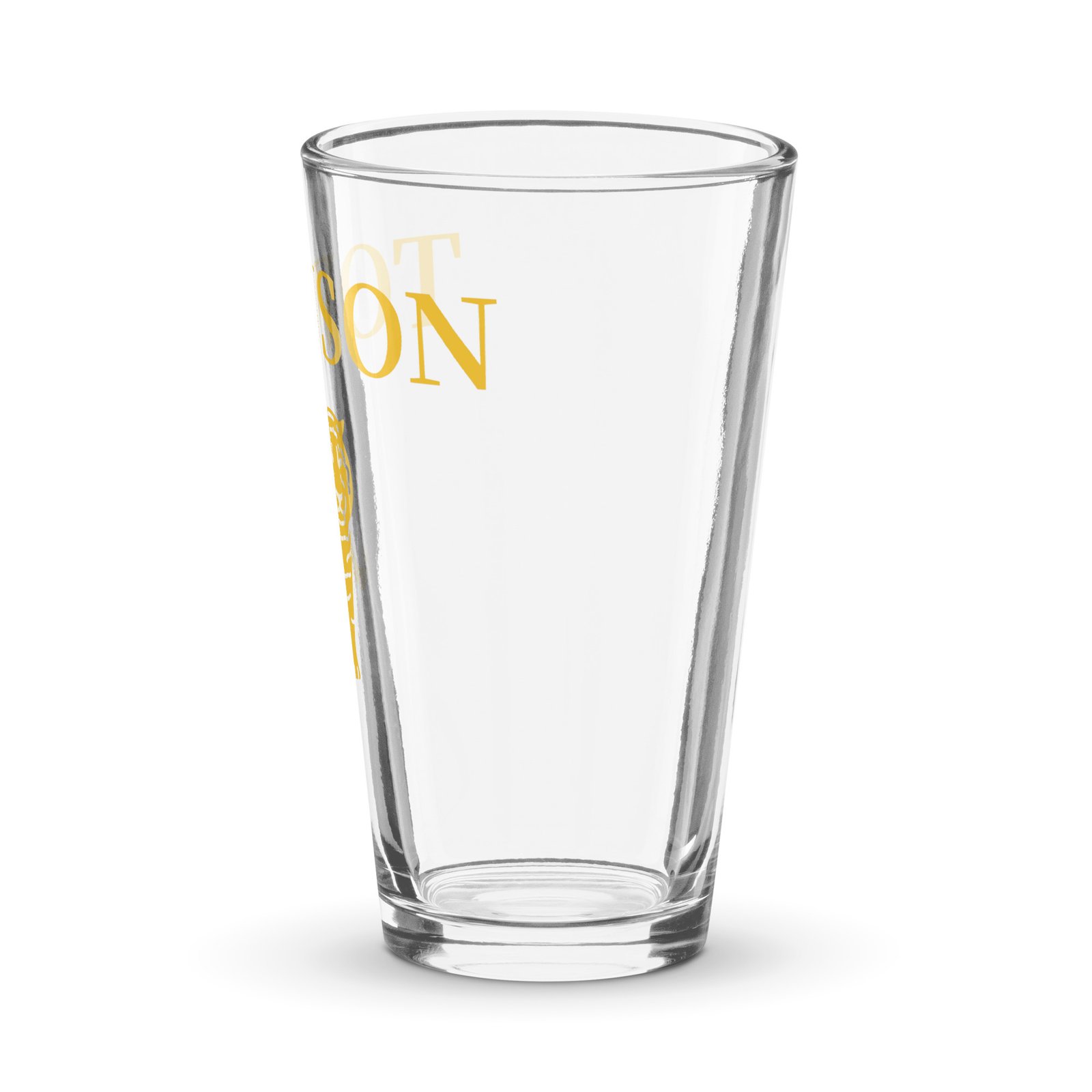 Towson Tiger Shaker pint glass - Image 4