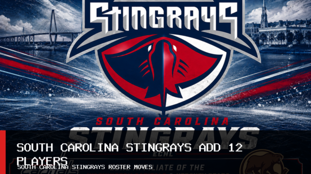 South Carolina Stingrays Add Eight Hershey Bears Loans and Four Released Tryout Players