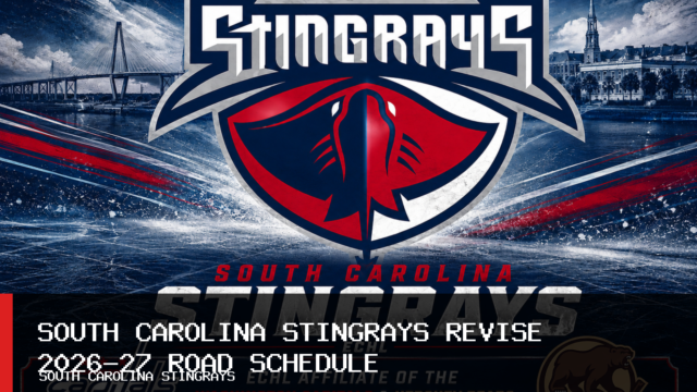 South Carolina Stingrays Announce Three 2026-27 Road Game Changes Against Orlando Solar Bears
