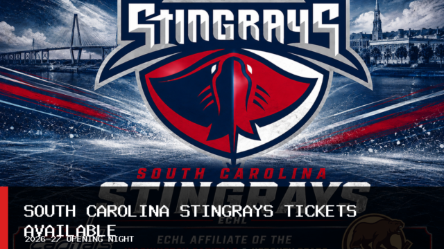 South Carolina Stingrays Open 2026-27 Single-Game Ticket Sales Ahead of Greenville Matchup