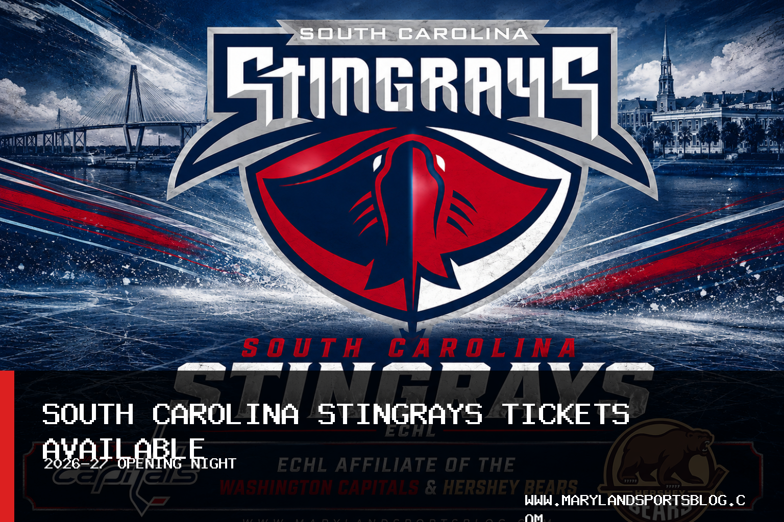 South Carolina Stingrays Open 2026-27 Single-Game Ticket Sales Ahead of Greenville Matchup featured image