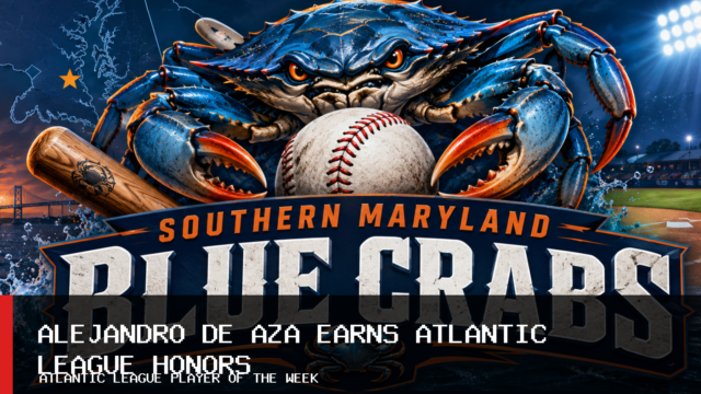 Southern Maryland Blue Crabs Baseball Outfielder Alejandro De Aza Earns Atlantic League Player of the Week Honors