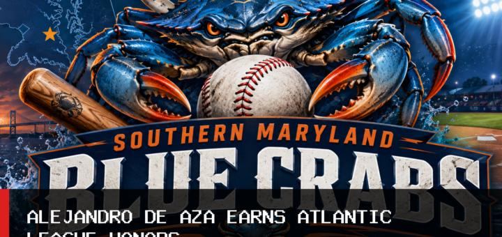 Southern Maryland Blue Crabs Baseball Outfielder Alejandro De Aza Earns Atlantic League Player of the Week Honors featured image