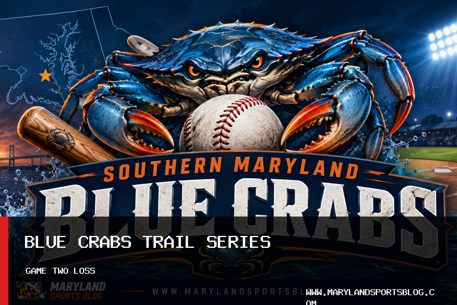Southern Maryland Blue Crabs Fall 8-4 to Long Island Ducks in Atlantic League Championship Series Game Two featured image