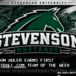 Stevenson University Men’s Football Linebacker Brandon Adler Earns First D3football.com Team of the Week Honor