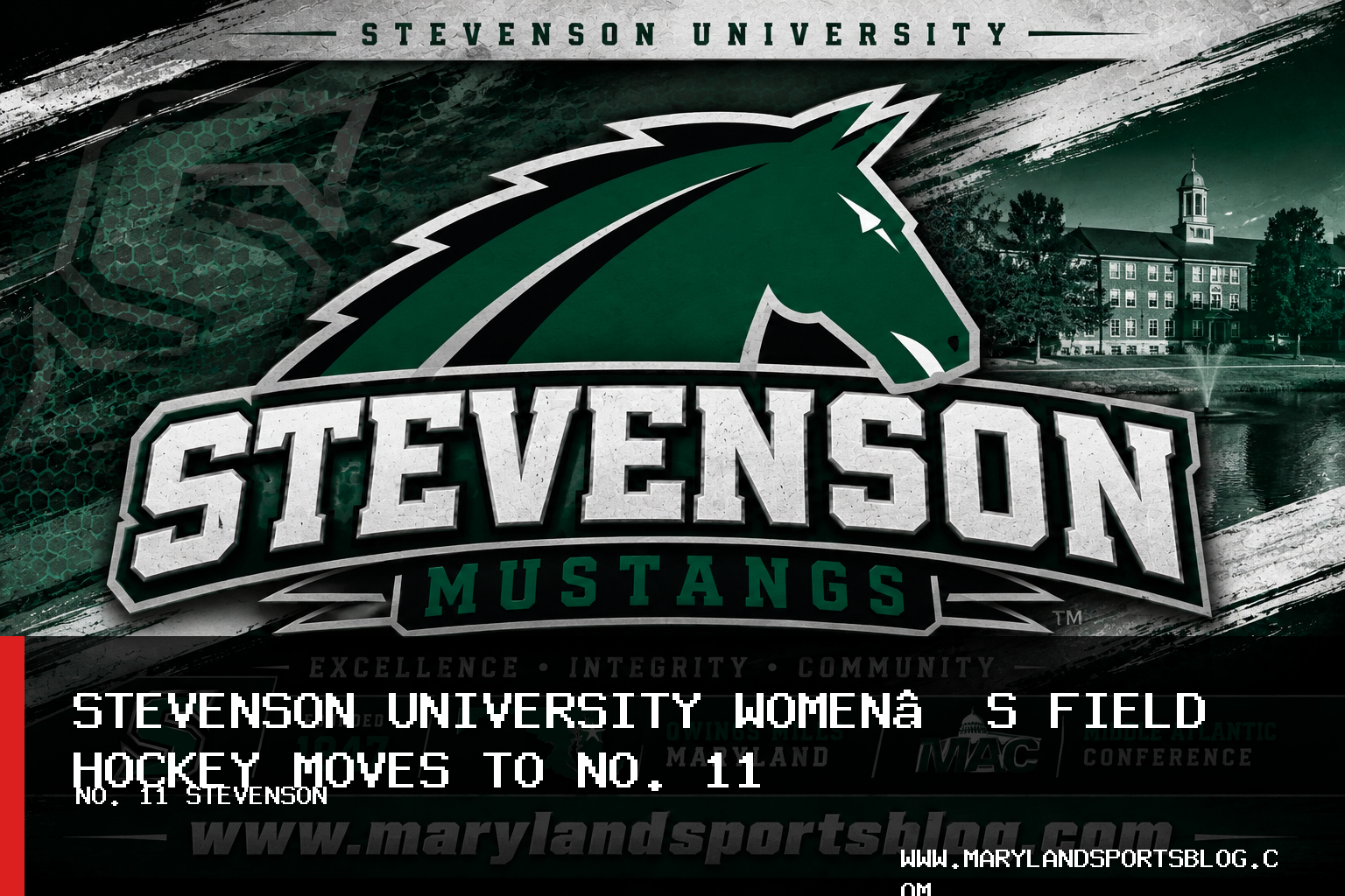 Stevenson University Women’s Field Hockey Moves to No. 11 in Penn Monto/NFHCA Week Three Poll featured image