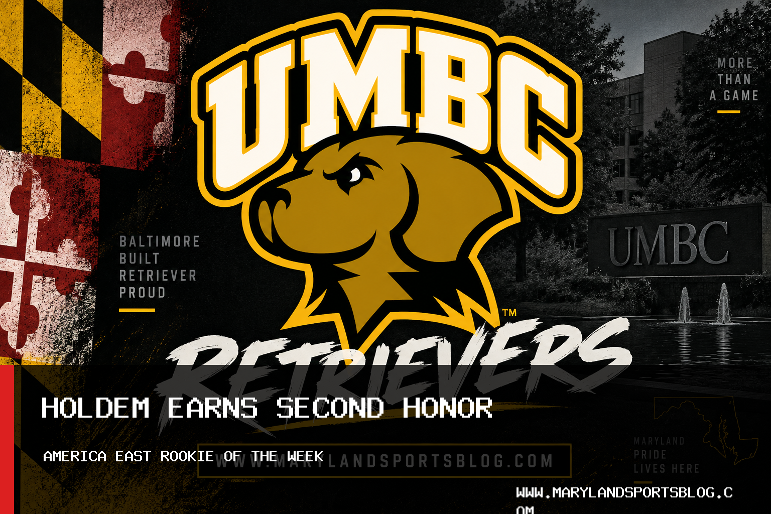 University of Maryland, Baltimore County Men's Soccer's Flynn Holdem Earns Second America East Rookie of the Week Honor featured image