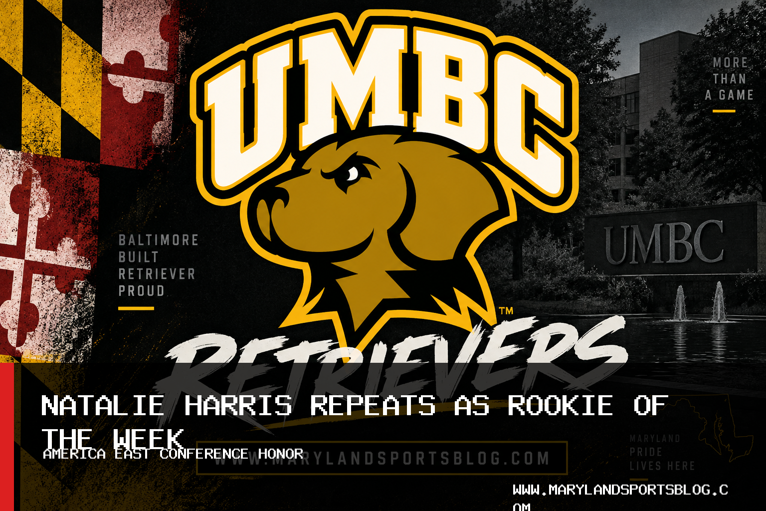 University of Maryland, Baltimore County Women’s Volleyball: Natalie Harris Repeats as America East Rookie of the Week featured image