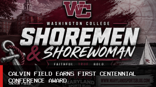 Washington College Men’s Soccer Goalkeeper Calvin Field Earns First Centennial Conference Defensive Player of the Week Award