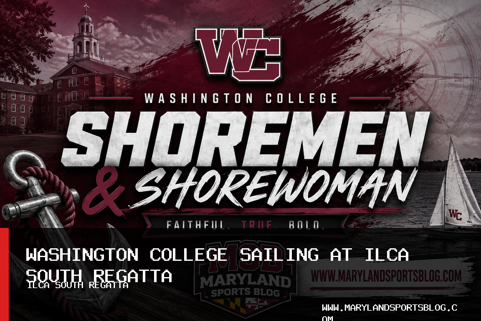 Washington College Sailing Records 17th- and 18th-Place Finishes at ILCA South Regatta featured image