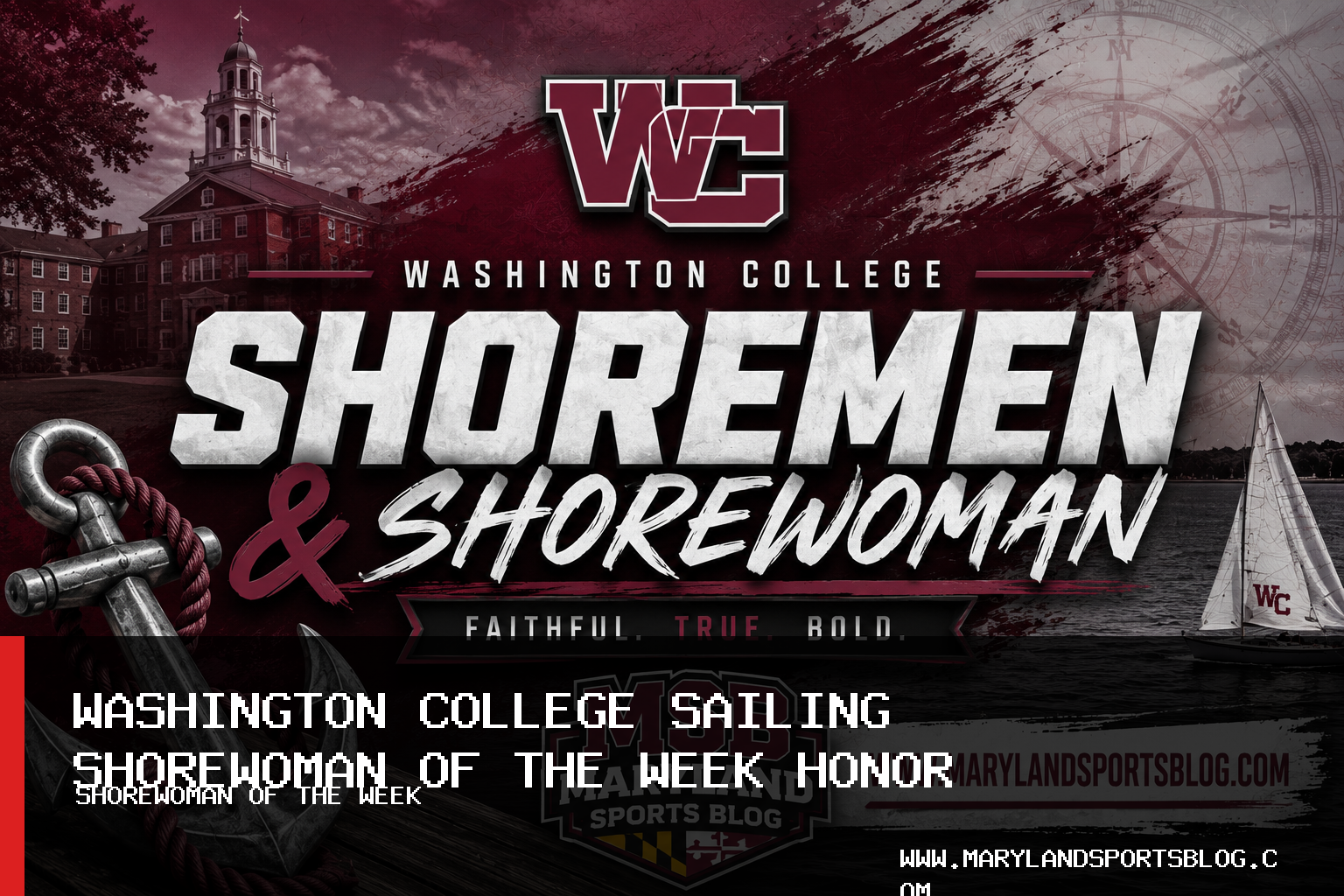 Washington College Sailing’s Imogene Nuss and Soledad Fintel Share Shorewoman of the Week Honor featured image
