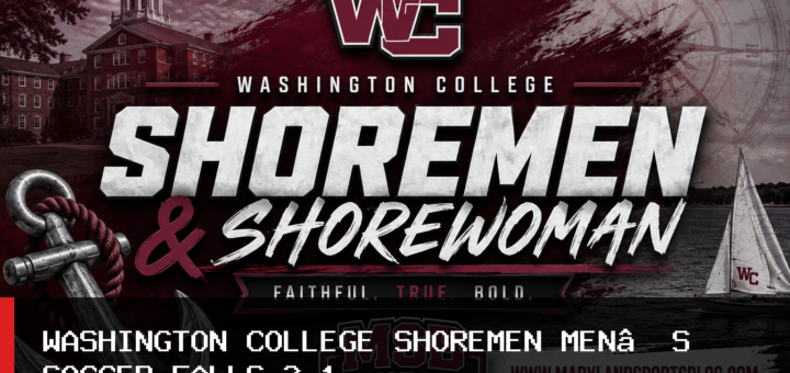 Washington College Shoremen Men’s Soccer Falls 3-1 to University of Mary Washington Eagles featured image