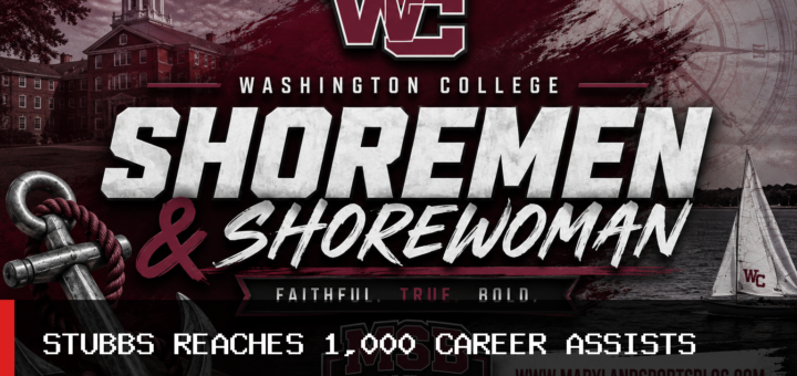 Washington College Women’s Volleyball Names Alexis Stubbs Shorewoman of the Week After 1,000-Assist Milestone featured image