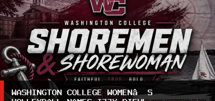 Washington College Women’s Volleyball Names Izzy Diehl Shorewoman of the Week After 58-Kill Week featured image