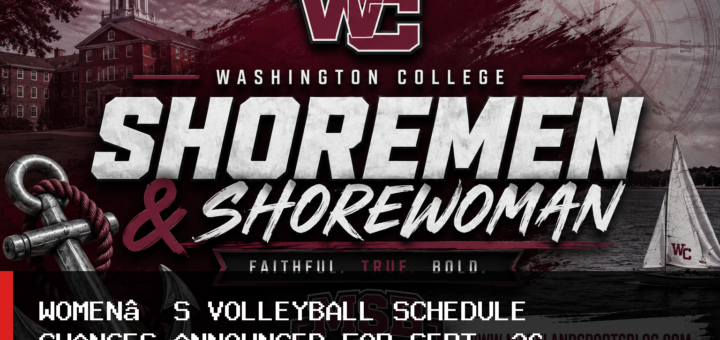 Women’s Volleyball Schedule Changes Announced for Sept. 26 featured image