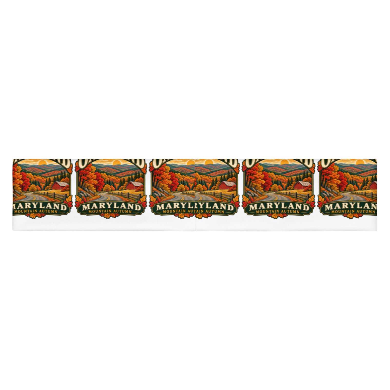 Oakland Maryland Mountain Autumn Headband - Image 2