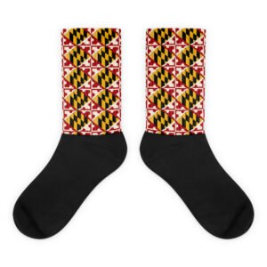 Maryland Flag Remix Crew Socks