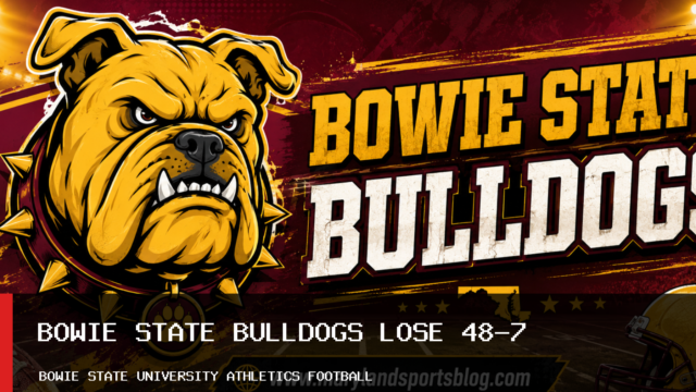 Bowie State University Athletics Football: Bowie State Bulldogs Lose 48-7 to Virginia Union