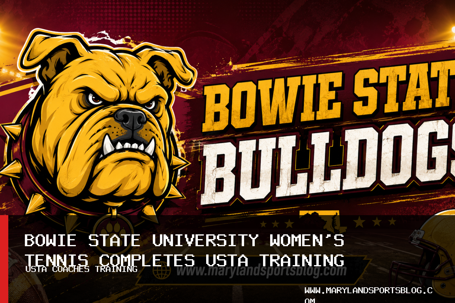 Bowie State University Women's Tennis Team Completes USTA Training for Youth Development featured image
