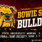 Bowie State University Women’s Volleyball Team Defeats Shaw 3-2 as Abena Asomani-Martin Leads With 17 Points