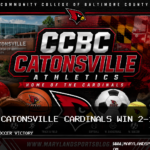 CCBC Catonsville Cardinals Extend Men’s Soccer Winning Streak to Two Games With 2-1 Win