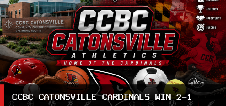 CCBC Catonsville Cardinals Extend Men’s Soccer Winning Streak to Two Games With 2-1 Win featured image