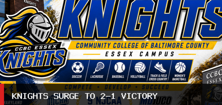 CCBC Essex Knights Women’s Soccer Surges Past Riverhawks, 2-1 featured image