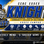 Community College of Baltimore County Essex Men’s Soccer Team Defeats Prince George’s Community College 8-0 in Region 20