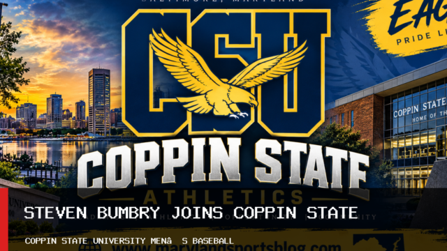 Coppin State University Men’s Baseball Adds Steven Bumbry as Assistant Coach