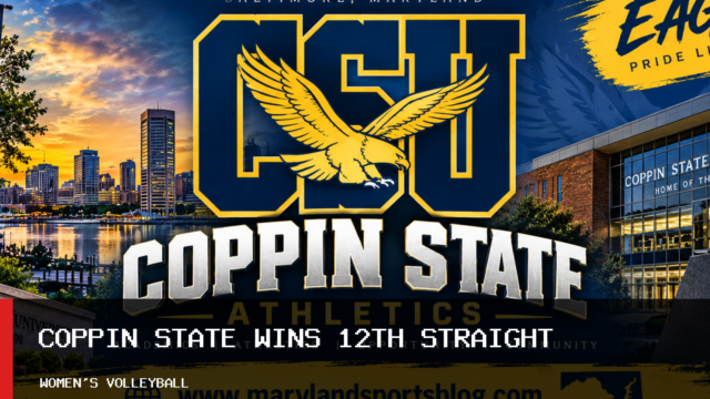 Coppin State University women’s volleyball extends winning streak to 12 with 3-1 win over NC Central