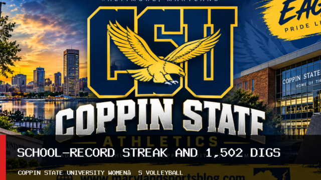 Coppin State University Women’s Volleyball Sets School-Record Streak as Coco Figueroa Reaches 1,502 Career Digs