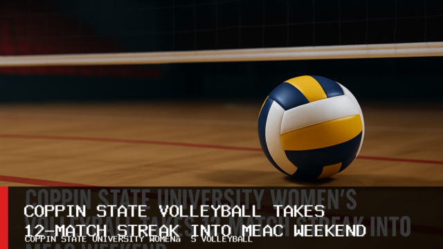 Coppin State Women’s Volleyball Takes 12-Match Streak Into MEAC Weekend