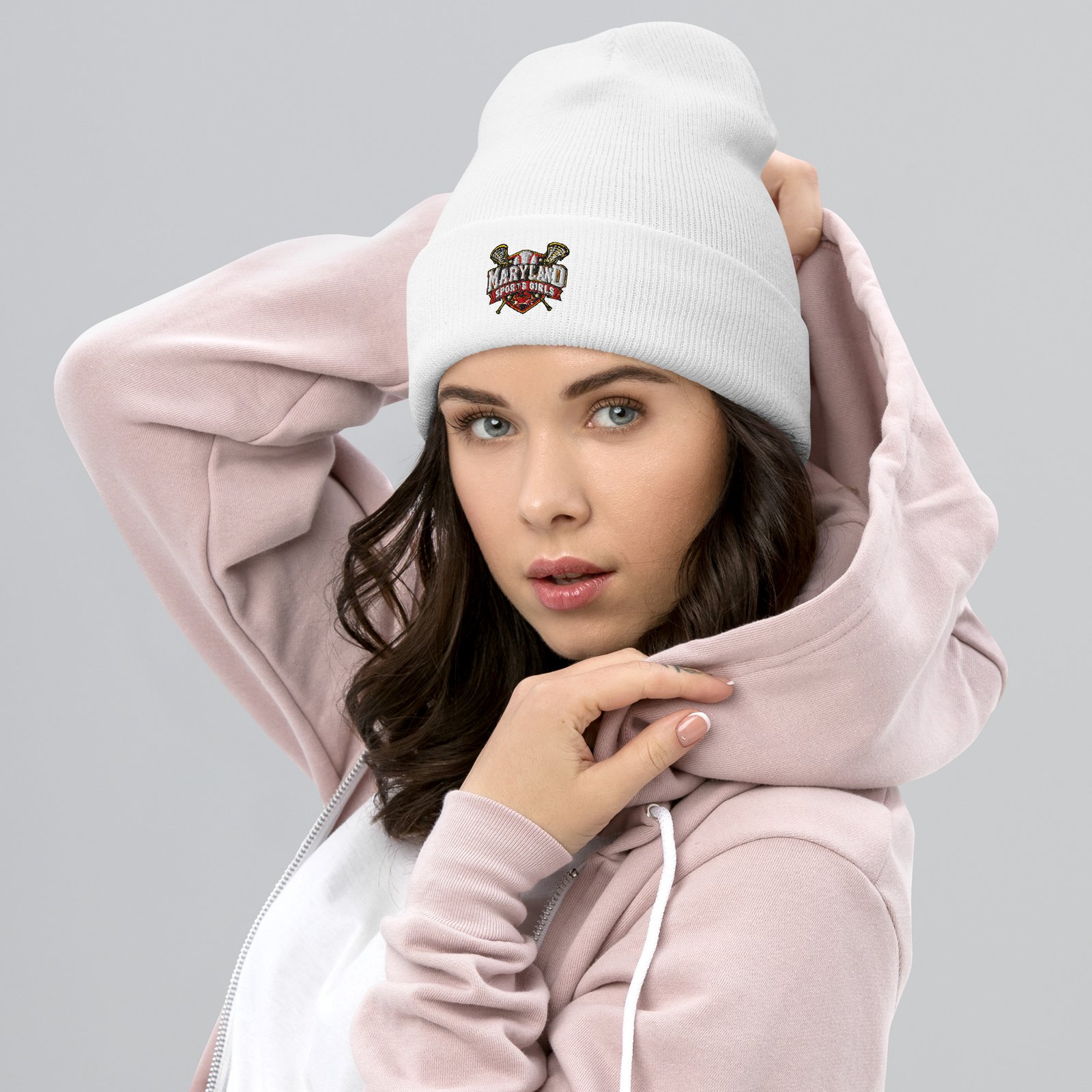 Maryland Sports Girls Cuffed Beanie - Image 5