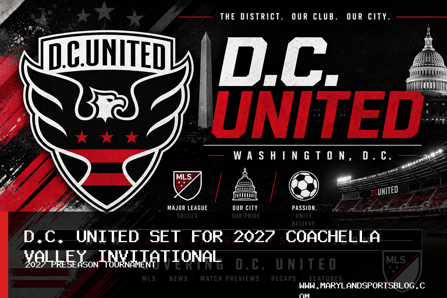 D.C. United to Participate in 2027 Coachella Valley Invitational featured image