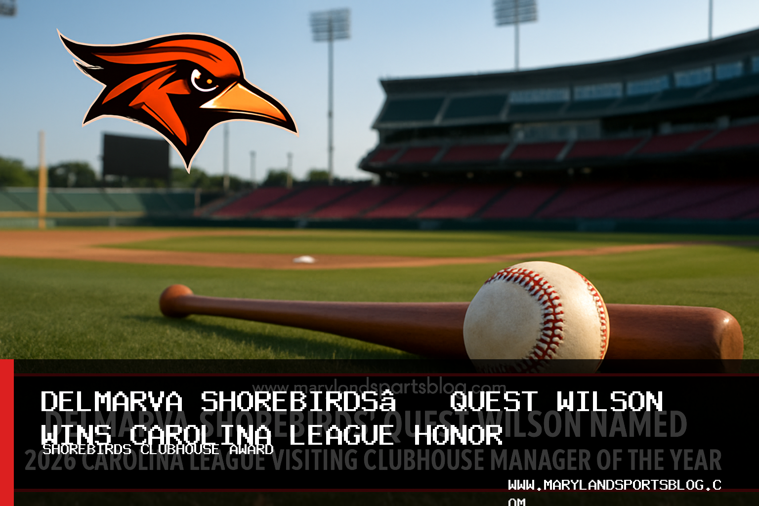 Delmarva Shorebirds’ Quest Wilson Named 2026 Carolina League Visiting Clubhouse Manager of the Year featured image