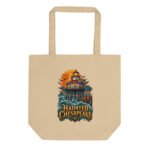 New in the MSB Team Store: Maryland Halloween Haunted Chesapeake Lighthouse Eco Tote Bag