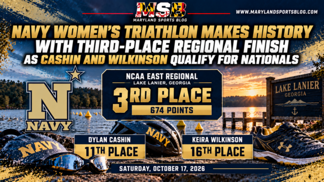 Navy Women’s Triathlon Makes History With Third-Place Regional Finish as Cashin and Wilkinson Qualify for Nationals