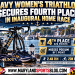 Navy Women’s Triathlon Finishes Fourth in Historic Inaugural Home Race