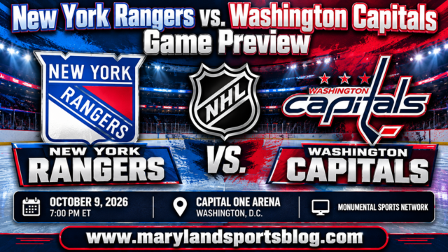 Washington Capitals Look to Continue Strong Start Against Surging New York Rangers in Metropolitan Division Showdown