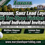 Simpson, Sanz Lead Loyola With Top-Three Finishes at Maryland Individual Invitational