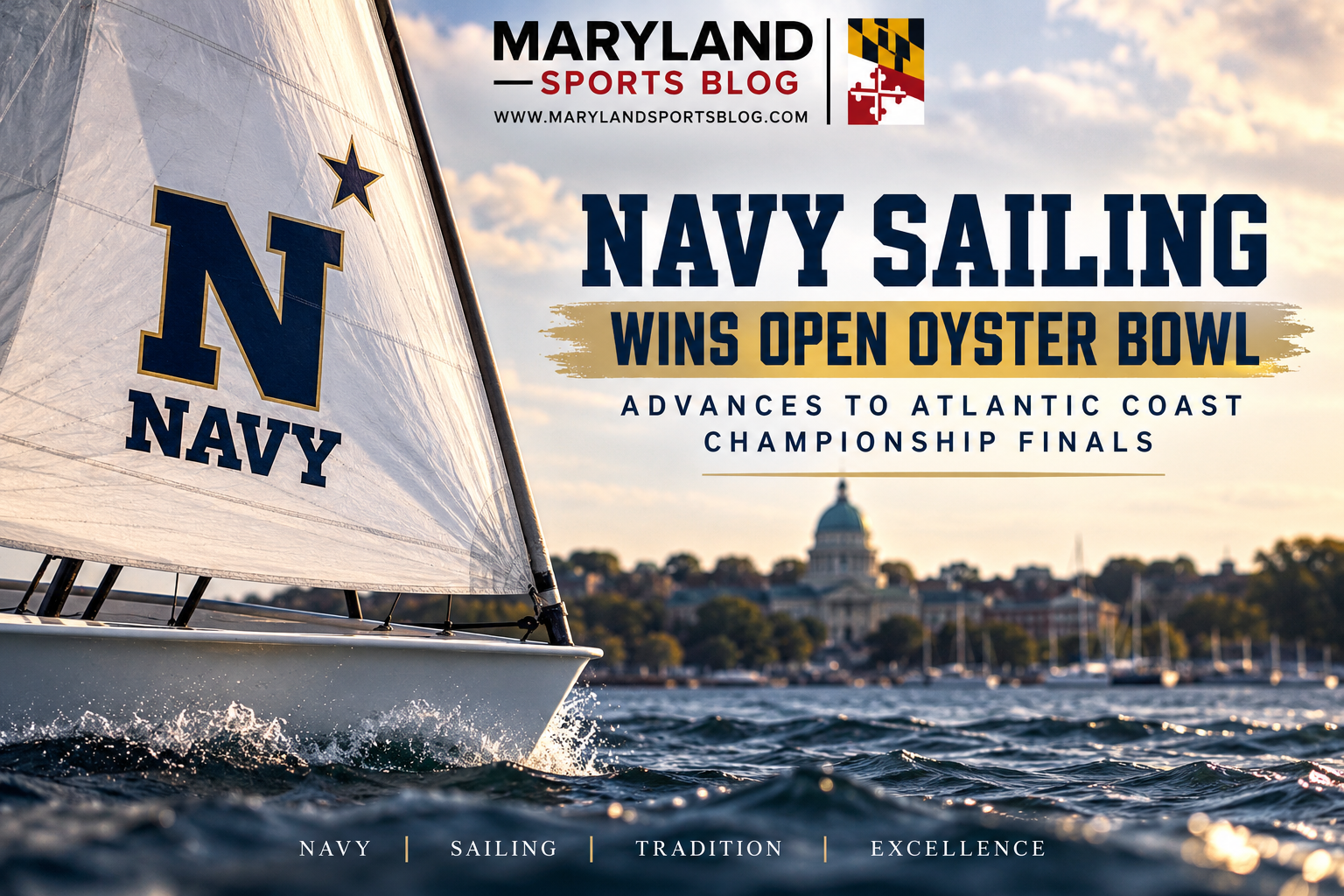 Navy Sailing Wins Open Oyster Bowl, Advances to Atlantic Coast Championship Finals