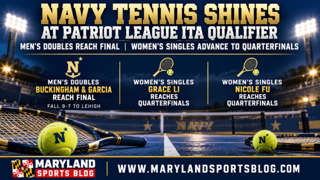 Navy Tennis Shines at Patriot League ITA Qualifier as Men’s Doubles Reach Final, Women’s Singles Advance to Quarterfinals
