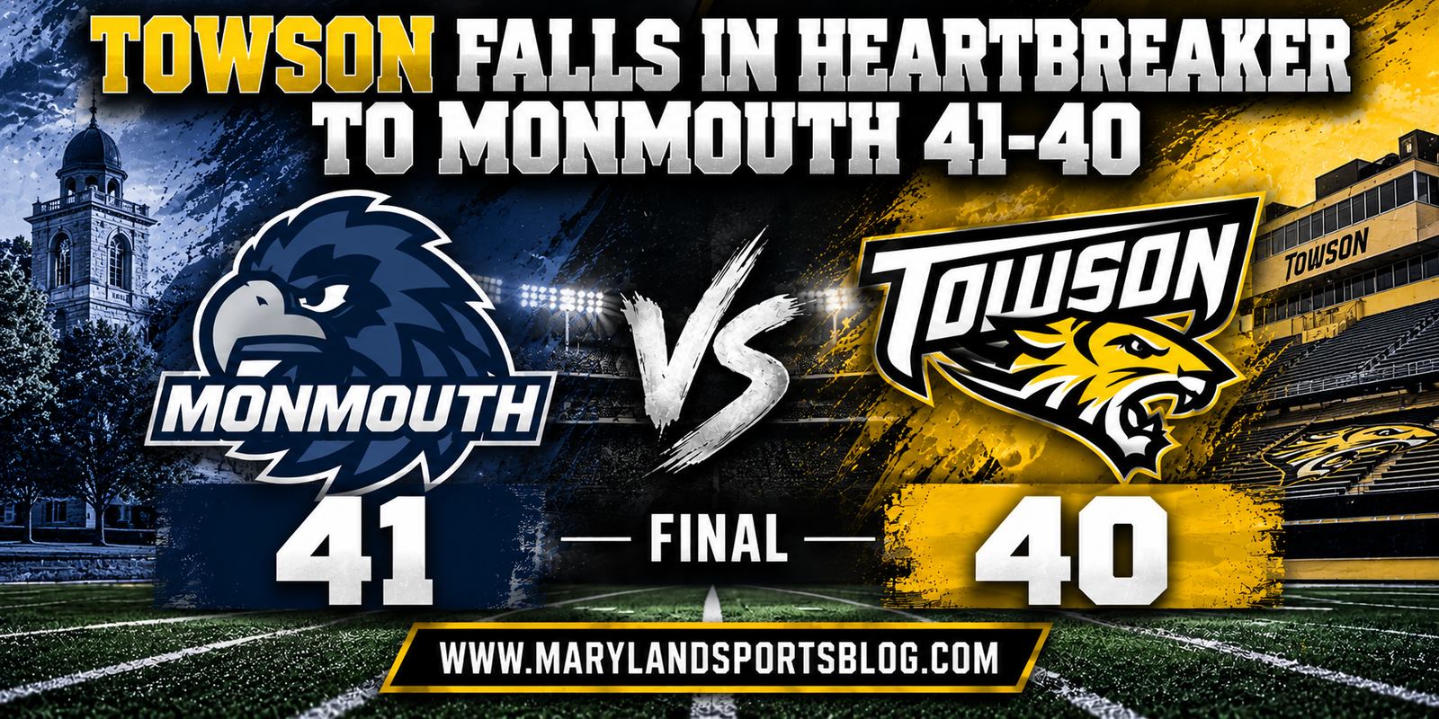 Towson Suffers Heartbreaking 41-40 Loss to Monmouth as Defensive Breakdowns, Costly Penalty Prove Fatal