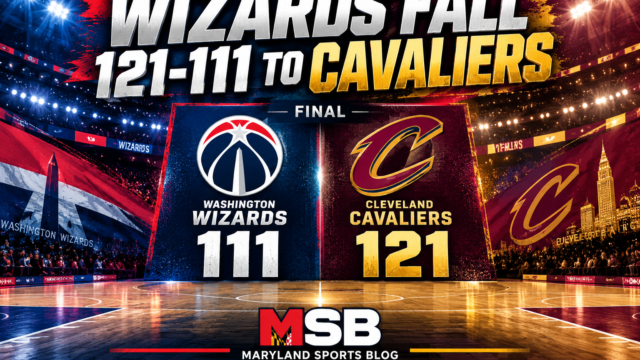 Washington Wizards Collapse in Second Half, Fall 121-111 to Cleveland Cavaliers Despite Impressive AJ Dybantsa Debut