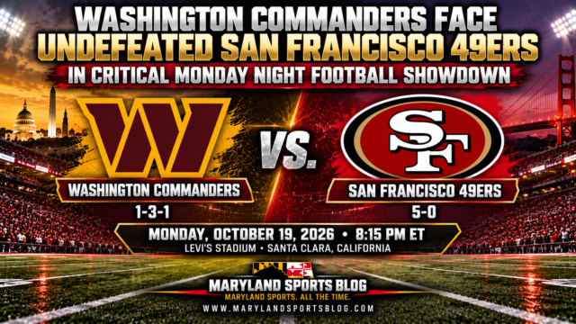 Washington Commanders Face Undefeated San Francisco 49ers in Critical Monday Night Football Showdown