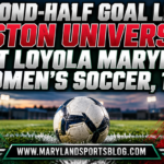 Second-Half Goal Lifts Boston University Past Loyola Maryland Women’s Soccer, 1-0