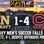 Navy Men’s Soccer Falls to Colgate, 4-1, Despite Offensive Pressure