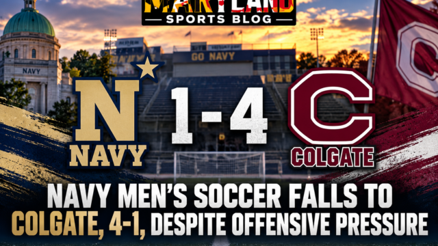 Navy Men’s Soccer Falls to Colgate, 4-1, Despite Offensive Pressure