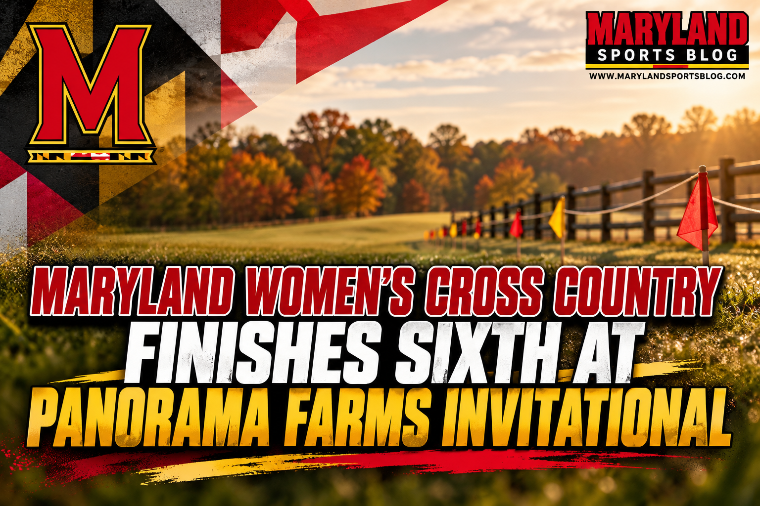 Maryland Women’s Cross Country Finishes Sixth at Panorama Farms Invitational